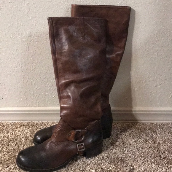 Vince Camuto brown tall boots 8.5 - Picture 2 of 10